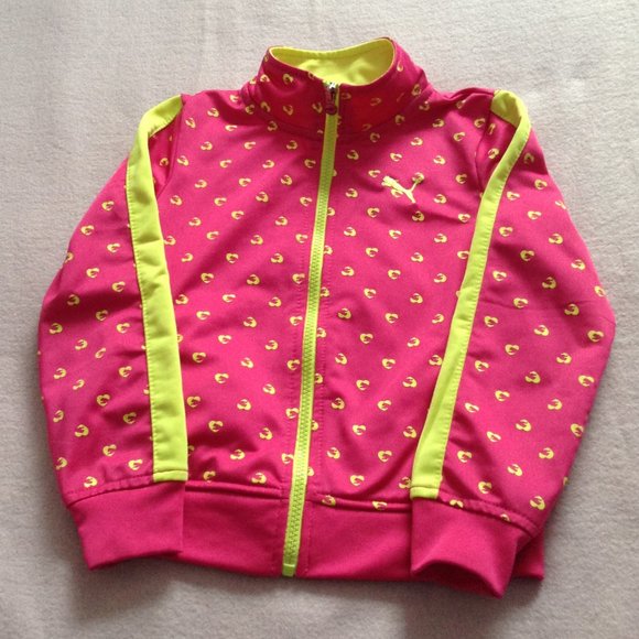 Puma  Track Jacket,  Girls' Size 5 - Picture 1 of 9